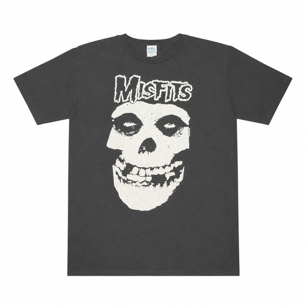Misfits Band T-Shirt Mens Port & Company Fiend Club Skull Graphic Tee Large
